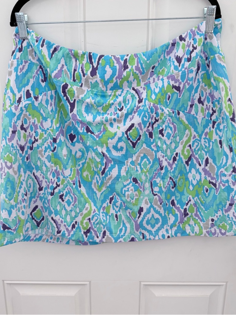 IBKUL Skort XL | Jade Lavender Tillie Print